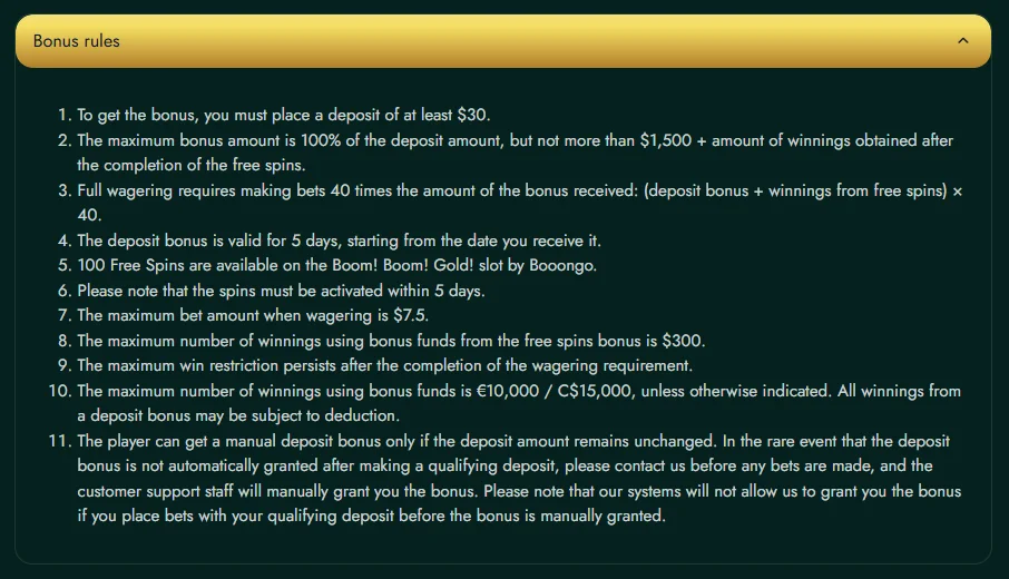 How to Get Bonus in Crown Green Casino